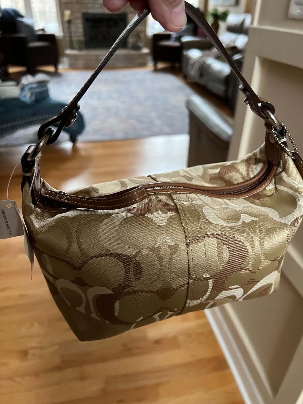 COACH Signature Mini Tote - Picture 2 of 8